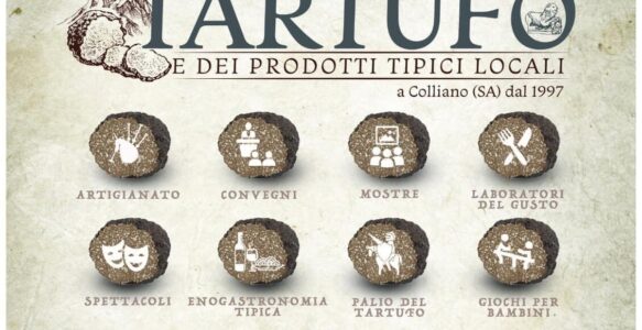 6-7-8 ottobre 2023 – XXVI° edizione della Mostra Mercato Nazionale del Tartufo a Colliano