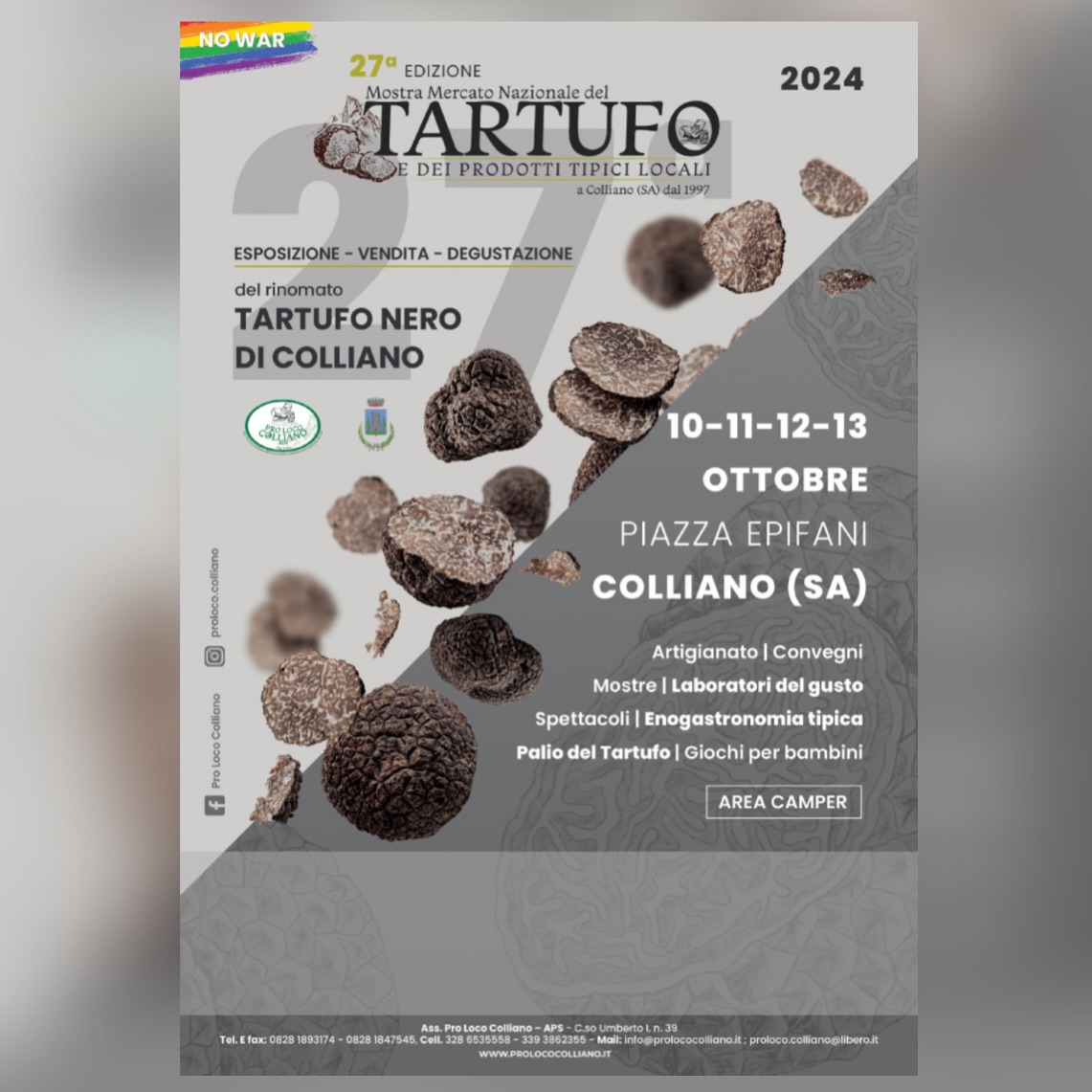 XXVII° edizione della Mostra Mercato del Tartufo di Colliano